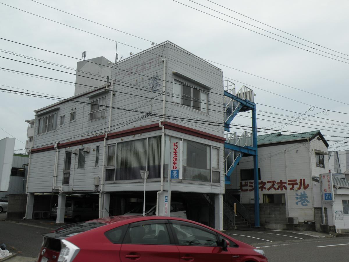Business Hotel Minshuku Minato Tokushima Exterior foto